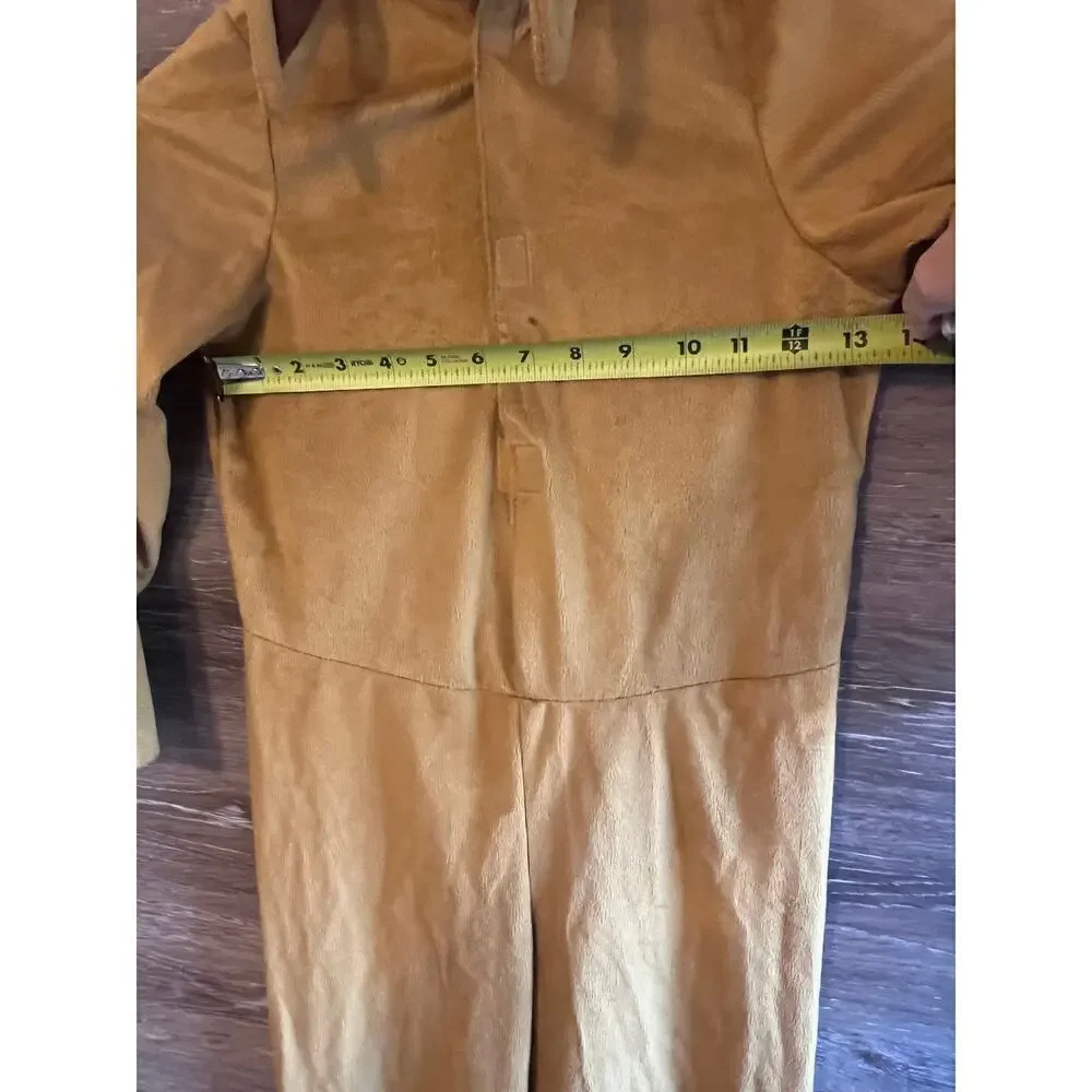 Pokemon Eeve Halloween Costume sz S 4-6 yrs Evolution Bodysuit with Hoodie